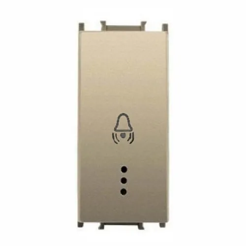 Taster zvona zlatni 1M poklopac mehanizma sa tinjalicom 16A WVTR1020-4DR EU2 Thea Modular Panasonic