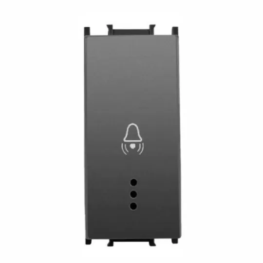 Taster zvona tamno sivi 1M poklopac mehanizma sa tinjalicom 16A WVTR1020-4DG EU2 Thea Modular Panasonic