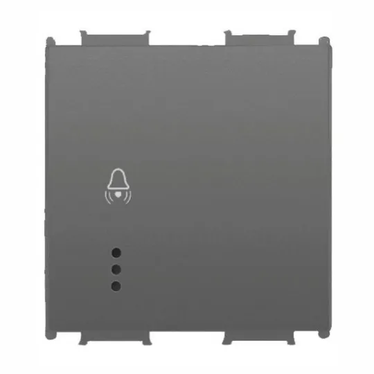 Taster zvona antracit 2M sivi poklopac mehanizma sa tinjalicom 16A WVTR2020-4AN EU2 Thea Modular Panasonic
