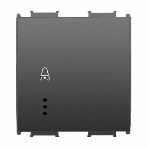 Taster zvona tamno sivi 2M poklopac mehanizma sa tinjalicom 16A WVTR2020-4DG EU2 Thea Modular Panasonic