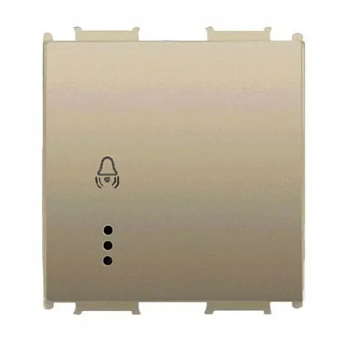 Taster zvona zlatni 2M poklopac mehanizma sa tinjalicom 16A WVTR2020-4DR EU2 Thea Modular Panasonic