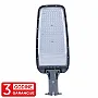 LED ulična svetiljka zglobna siva 150W 6500K IP65 M430150-S3