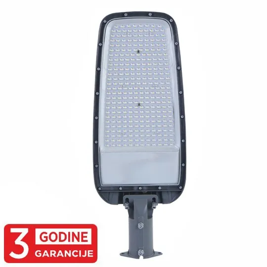 LED ulična svetiljka zglobna siva 200W 6500K IP65 M430200-S3