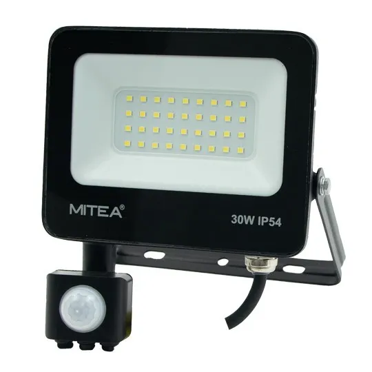 SMD ECO LED reflektor crni 6500K sa senzorom 30W IP54 M490030-RLS-C6 Mitea Lighting