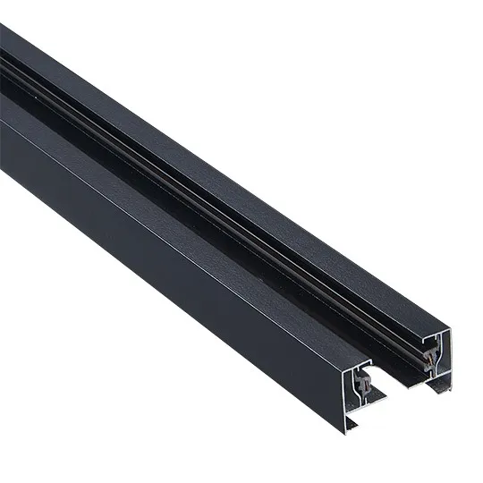 Monofazna AL šina za šinski reflektor crna 3m M-2TRACK-3M-B