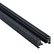 Monofazna AL šina za šinski reflektor crna 3m M-2TRACK-3M-B
