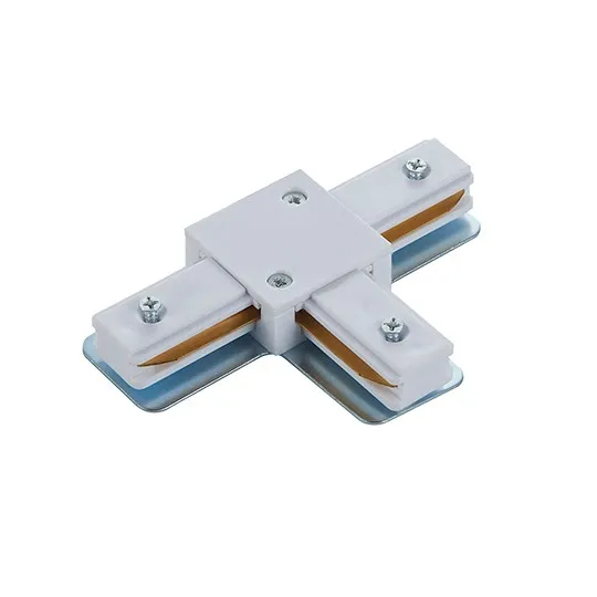 Konektor za monofazni šinski reflektor beli PVC M-2TRACK-T-W