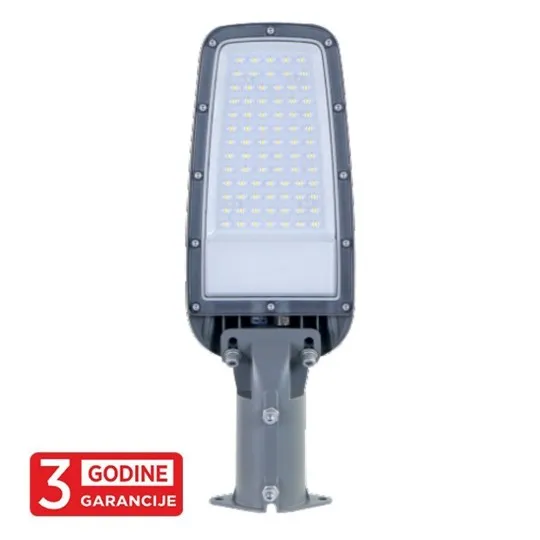 LED ulična svetiljka zglobna siva 50W 6500K IP65 M430050-S3