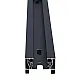 Monofazna AL šina za šinski reflektor crna 3m M-2TRACK-3M-B