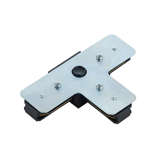 Konektor za monofazni šinski reflektor crni PVC M-2TRACK-T-B