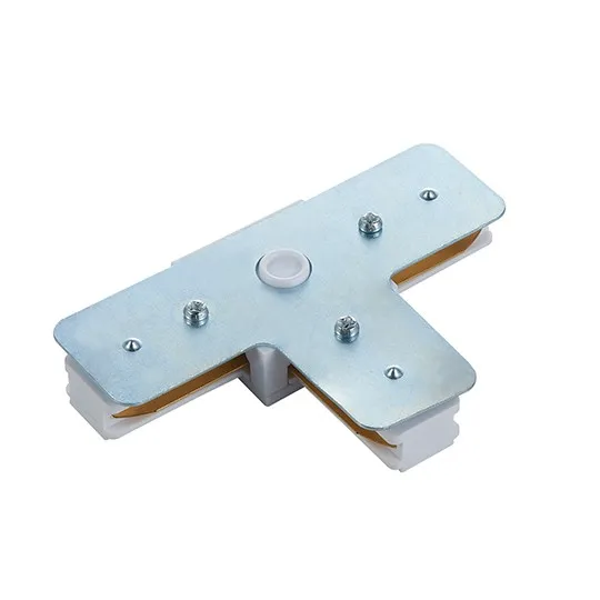 Konektor za monofazni šinski reflektor beli PVC M-2TRACK-T-W