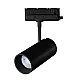 Trostepeni šinski reflektor crni LED 30W 3CCT 3000/4000/6000K 70x155mm IP20 M205052-B