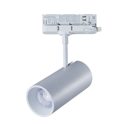 Trostepeni šinski reflektor beli LED 20W 3CCT 3000/4000/6000K 60x115mm IP20 M205051-W