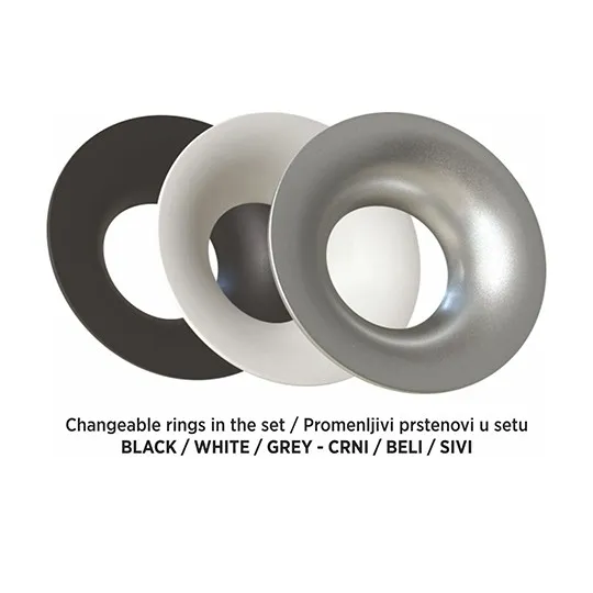 LED ugradna lampa 12W 3CCT 3000/4000/6000K set M206179