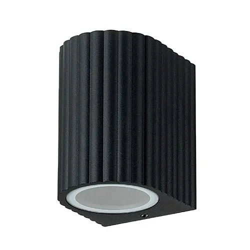 Zidna lampa crna baštenska 1xGU10 IP65 M955010 B