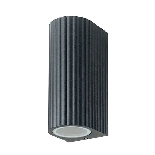 Zidna lampa antracit baštenska 2xGU10 IP65 M955020 A