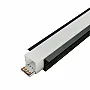 Aluminijumski profil za LED trake crni ugradni set sa difuzorom IP65 13x25x2000mm MA605-C-FS