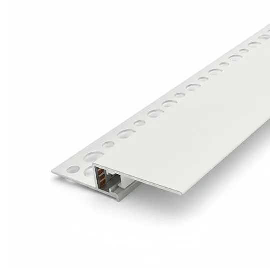 Aluminijumski profil za LED trake beli ugradni set sa difuzorom 14x65x2000mm M6514-WH