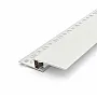 Aluminijumski profil za LED trake beli ugradni set sa difuzorom 14x65x2000mm M6514-WH
