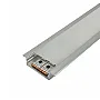 Aluminijumski profil za LED trake sivi ugradni set sa difuzorom 10x41x2000mm M3010-U-A