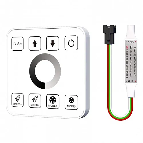 Kontroler za RUN SPI LED traku 5-24V FS-RF8BT-BL