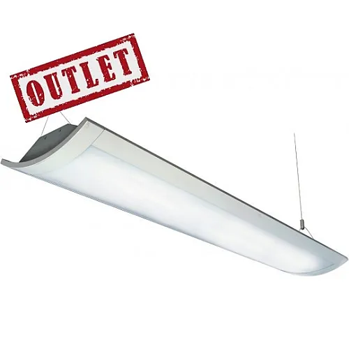 Fluo svetiljka viseća M-A2x18W T8 siva+opal