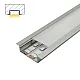 Aluminijumski profil za LED trake sivi ugradni set sa difuzorom 10x55x2000mm M4010-U-A