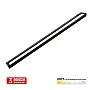 Roto LED lampa crna 10W 2CCT 2700K/4000K 800lm M203826-B