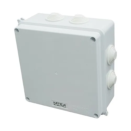 Razvodna kutija sa gumenom zaptivkom (8 uvodnica) IP65 ME-K150x150x70mm