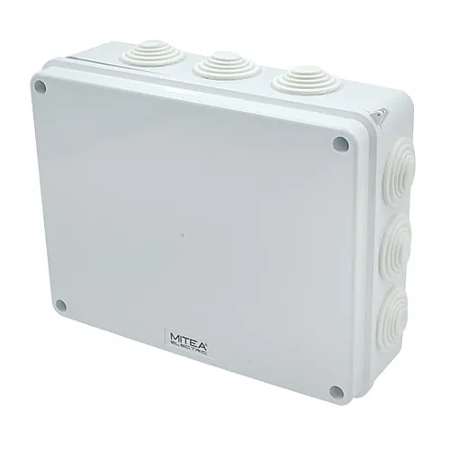 Razvodna kutija sa gumenom zaptivkom (12 uvodnica) IP65 ME-K255x200x80mm