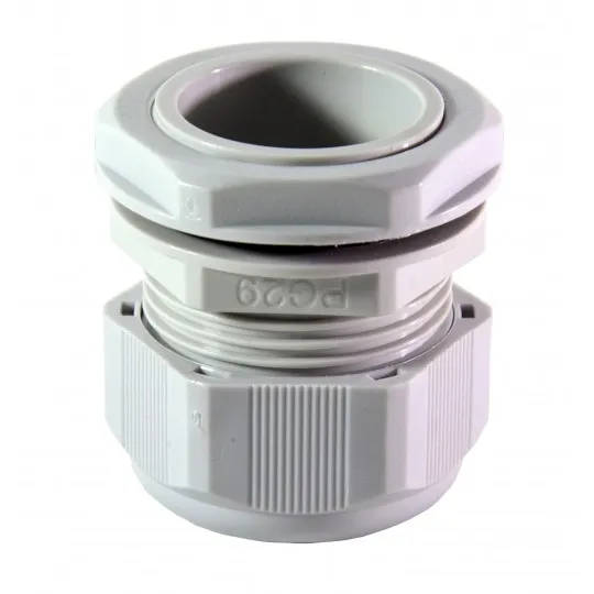 Uvodnica siva IP68 ME-PG29