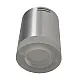 M206090 AL+akril 1xGU10/Max.50W nadgradna svetiljka brušena okrugla