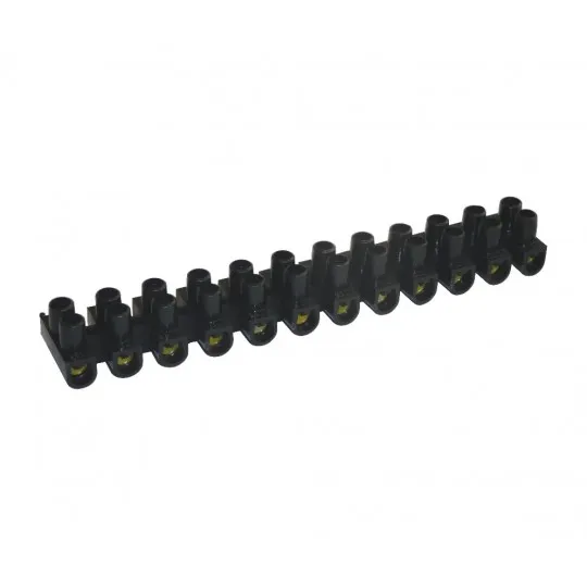 Redna klema PVC 12-polna 10mm2 10A PM-72-C