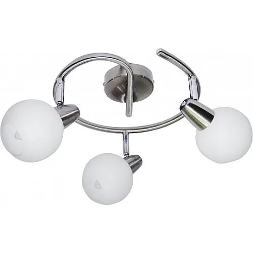 Spot lampa saten nikl 40W spiralna 3xE14 M130532