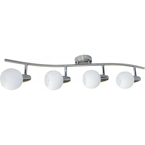 Spot lampa saten nikl 40W šina 4xE14 M130540