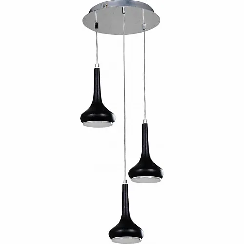 Visilica crna COB LED 3000K 3x5W 1650lm 220V M10266-3