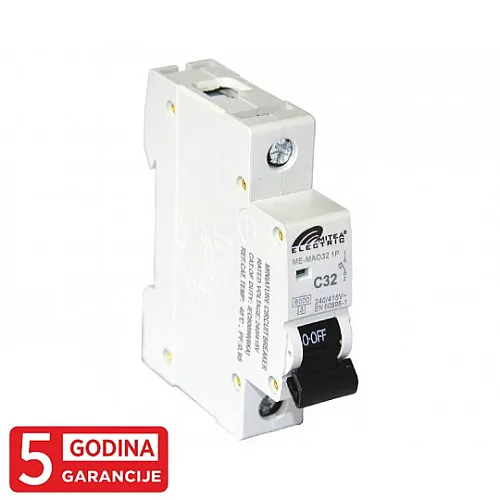 Automatski osigurač C32A 6kA 240/415V tipC 5Y ME-MAO32