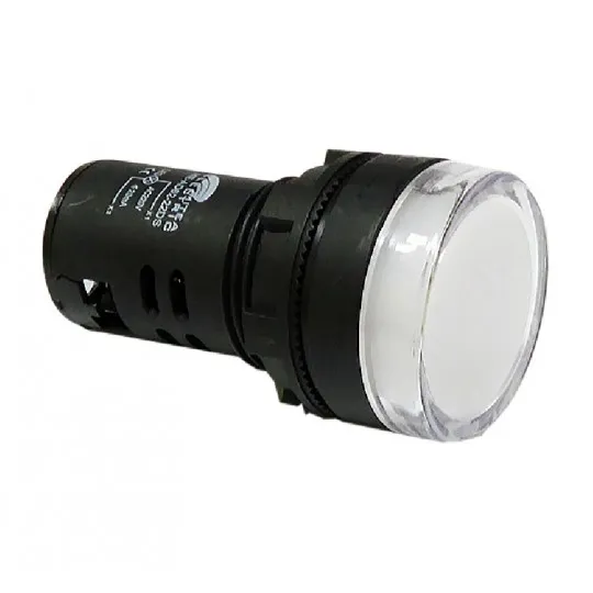 LED signalna sijalica bela 220V fi22 ME-AD62-22DS