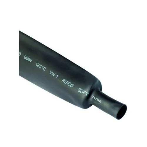 ME-TSB 6/3mm crni termoskupljajući bužir 1m 2:1