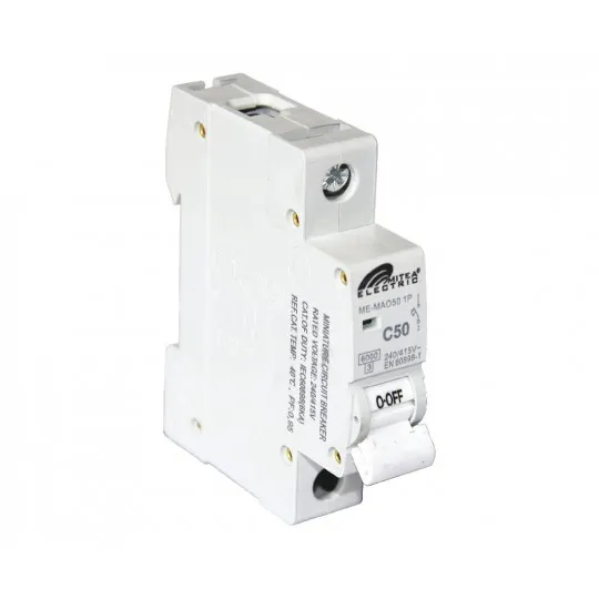 Automatski osigurač C50A 6kA 240/415V tipC 5Y ME-MAO50