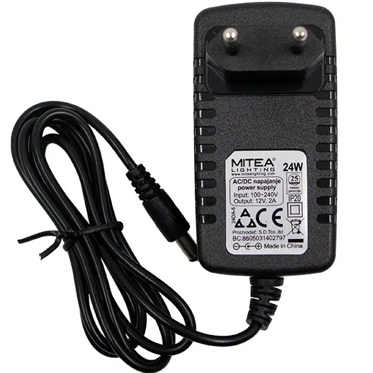Napajanje adapter IP20 12V 24W 2A 1.2m