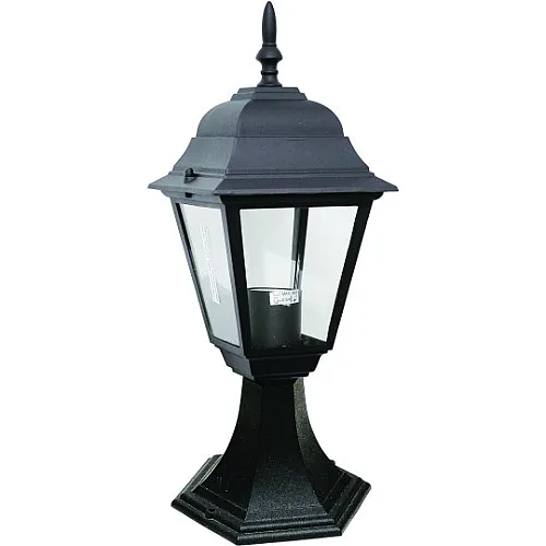 Max.1x60W crni IP44 E27 baštenska lampa - fenjer M2001-S