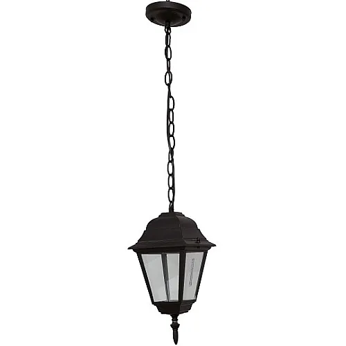 Max.1x60W crni IP44 E27 baštenska lampa - fenjer M2001-V