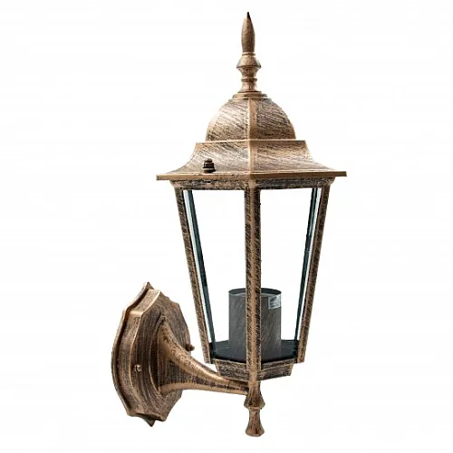 Max.1x60W braon IP44 E27 baštenska lampa - fenjer M2002-G