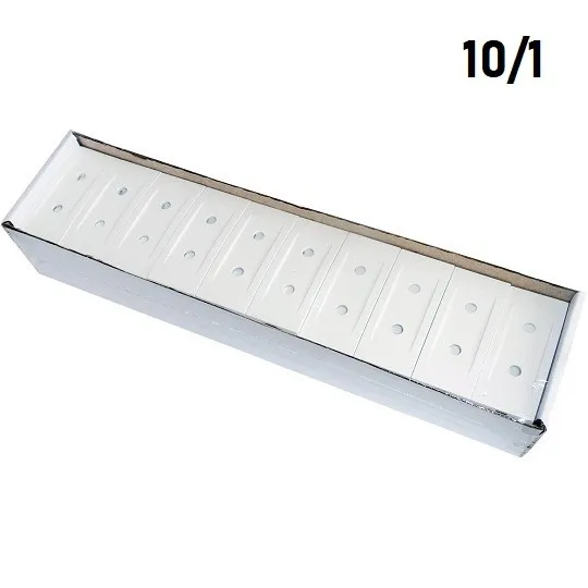 Priključnica bela PP 1M šuho II 10A 652.0 10/1 MODE Aling