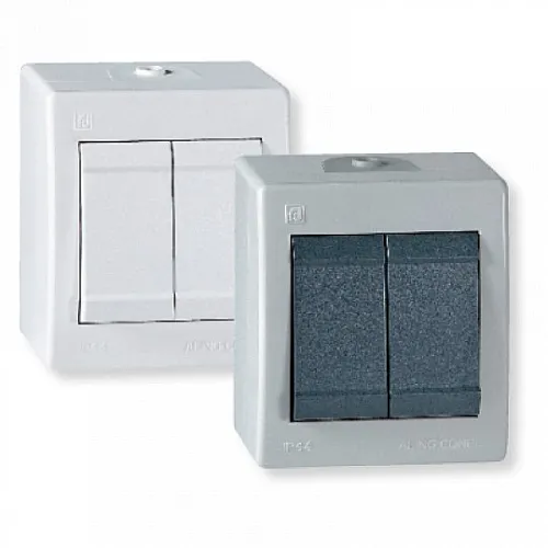 Serijski prekidač beli IP44 252.00 OG Power Aling