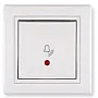 Taster beli zvono sa indikatorom 610I.00 Prestige Aling