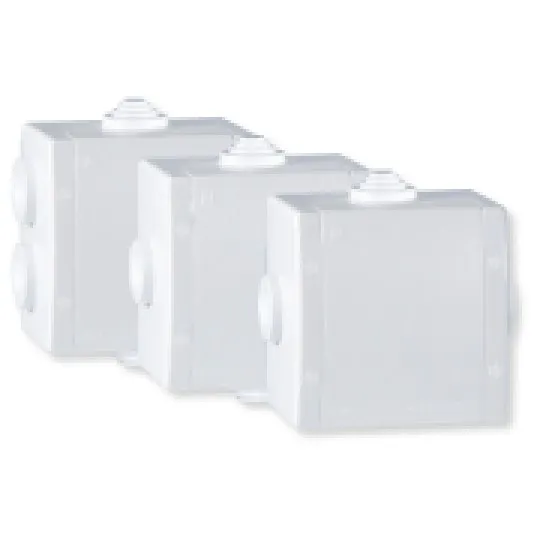 Razvodna kutija bela Power 80x80 6 uvoda IP54 263.0 Aling