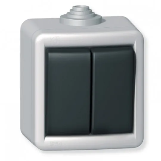 Serijski siluminski prekidač antracit siva IP55 282.1A OG Armor Aling