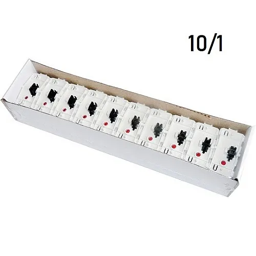 Običan prekidač PP 1M sa indikatorom bez tastera 10A 6751 10/1 MODE Aling